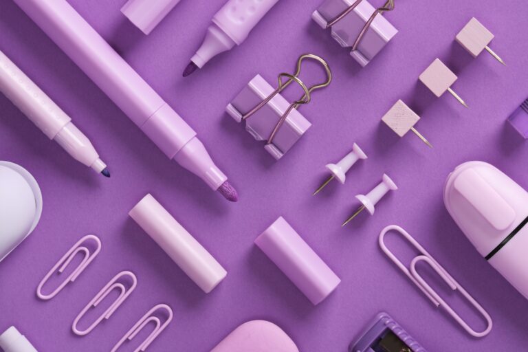 Purple hues represent a kind of regal elegance.