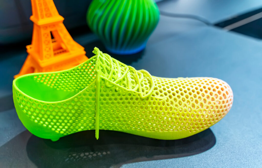3D prototyping is increasingly used in fashion product design.